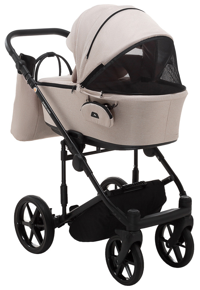 Коляска 2 в 1 Adamex Porto Light Tip TK-20 бежевий - Зображення 5