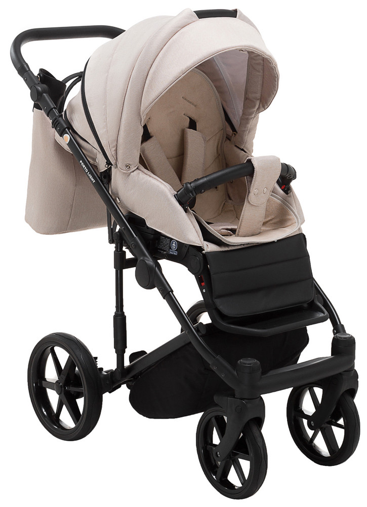 Коляска 2 в 1 Adamex Porto Light Tip TK-20 бежевий - Зображення 7