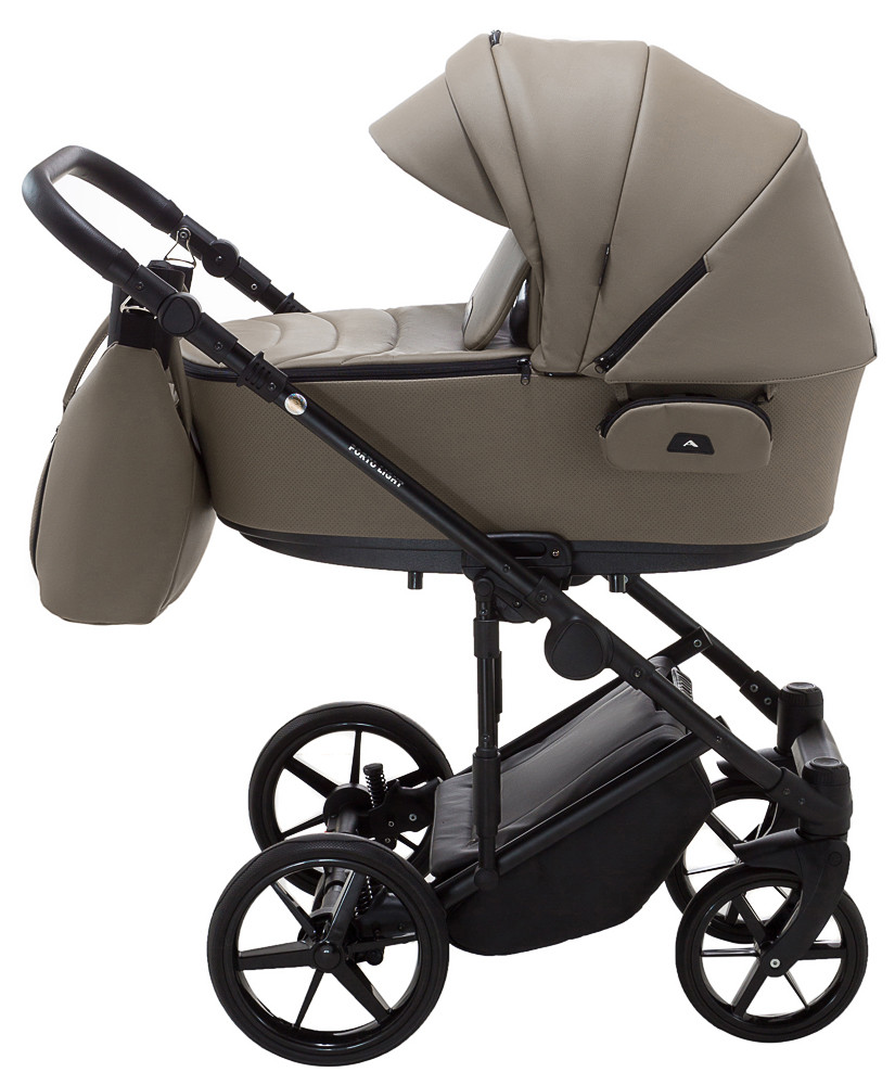 Коляска 2 в 1 Adamex Porto Light ECO SA-9 темний капучино - Зображення 3