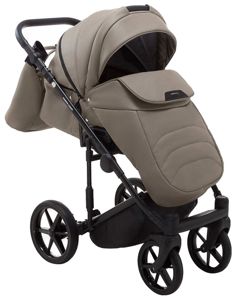 Коляска 2 в 1 Adamex Porto Light ECO SA-9 темний капучино - Зображення 6