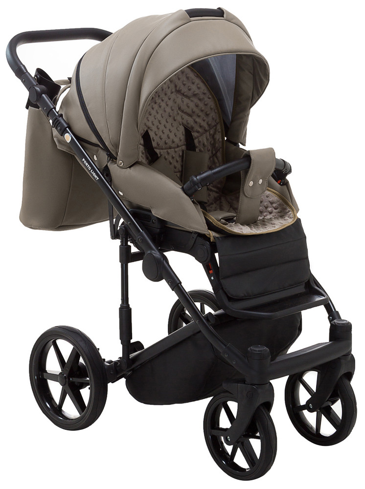 Коляска 2 в 1 Adamex Porto Light ECO SA-9 темний капучино - Зображення 7