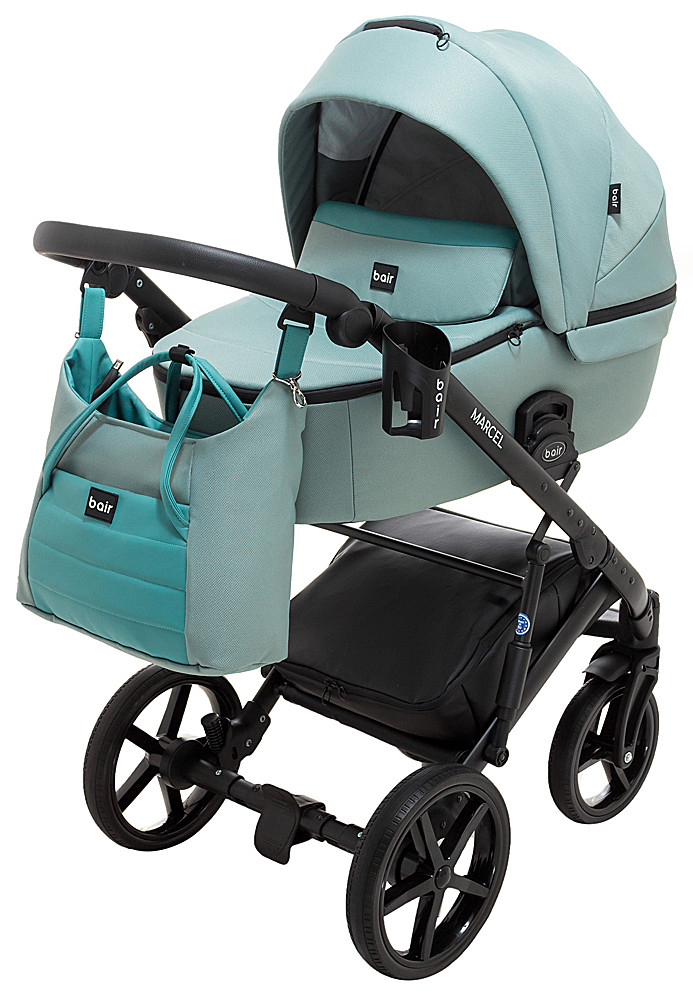 Коляска 2 в 1 Bair Marcel Soft BM-028 нефрит - Зображення 2