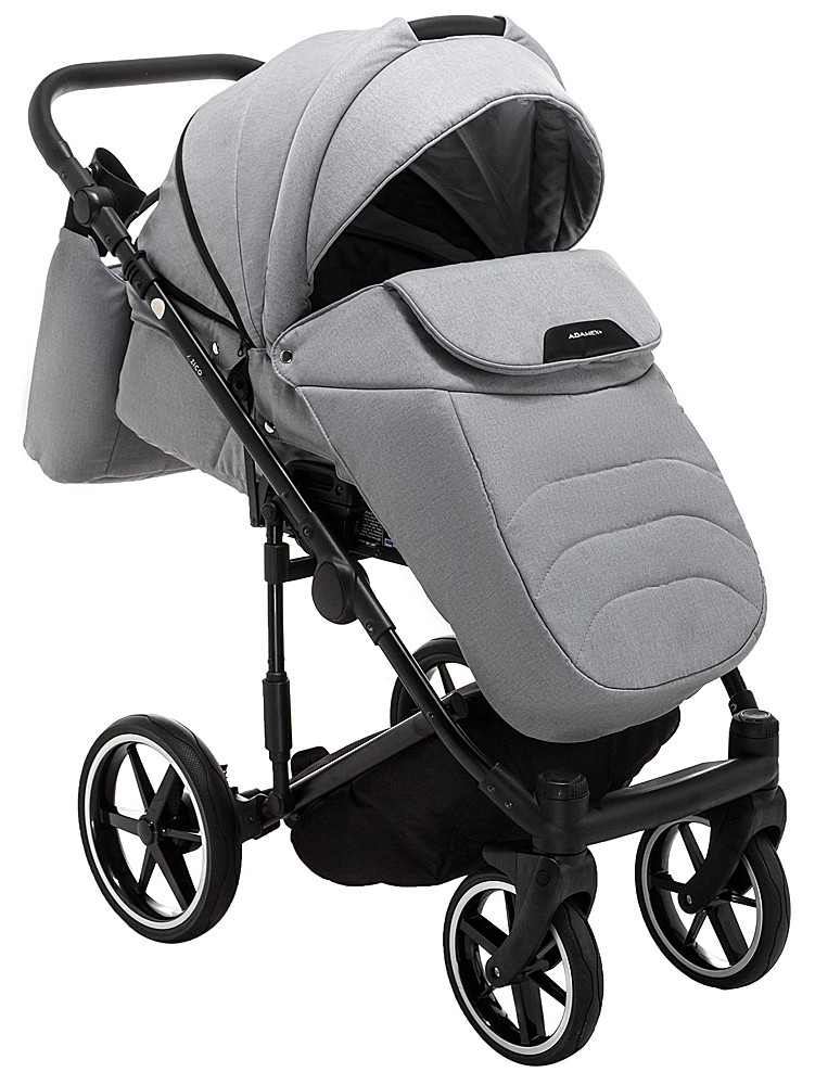 Коляска 2 в 1 Adamex Porto Light Lux TK-56 сірий - Зображення 6