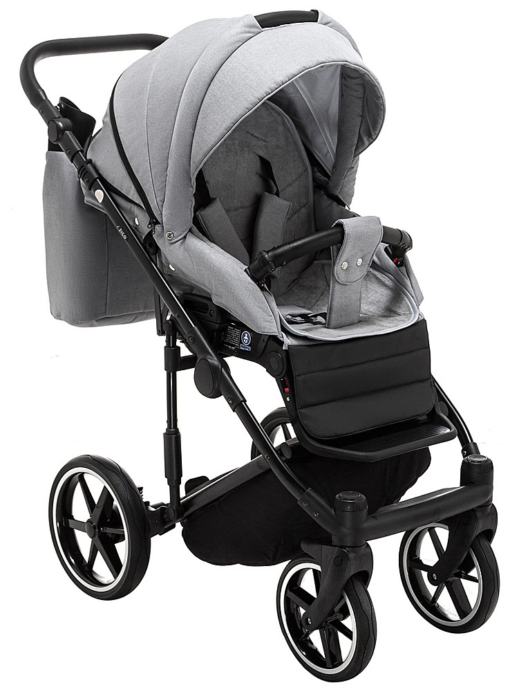Коляска 2 в 1 Adamex Porto Light Lux TK-56 сірий - Зображення 7