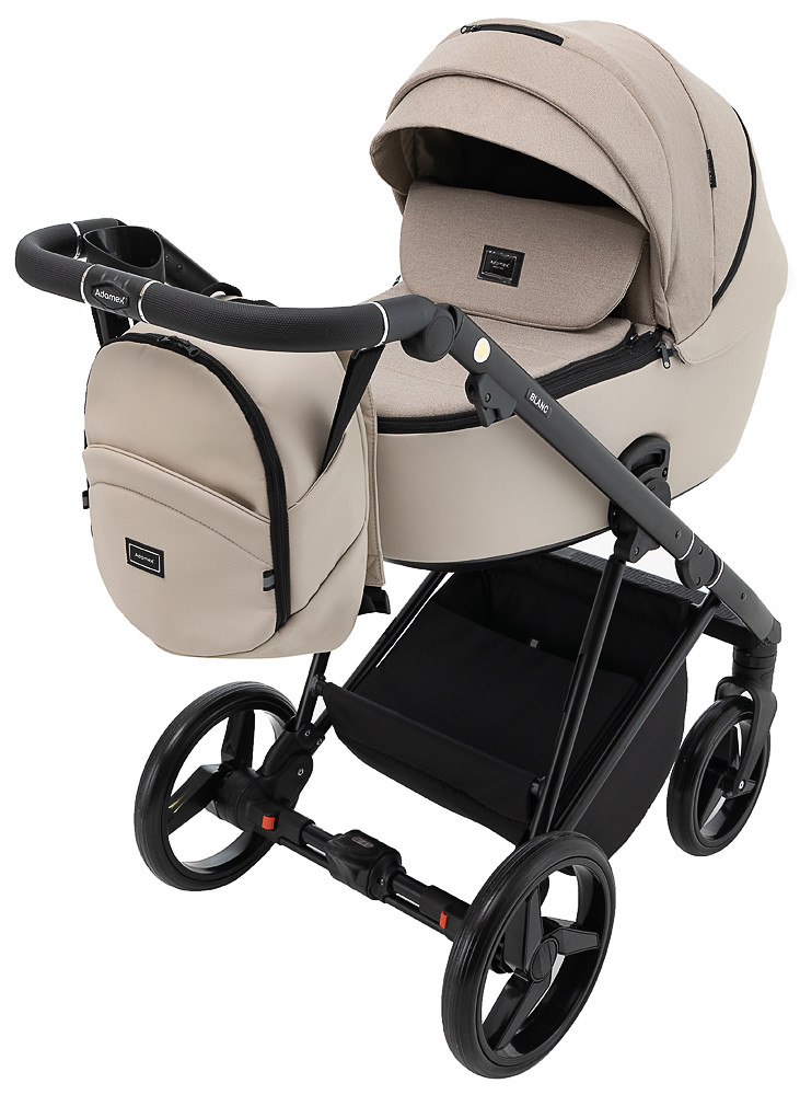 Коляска 2 в 1 Adamex Blanc Lux PS-18 - Зображення 2