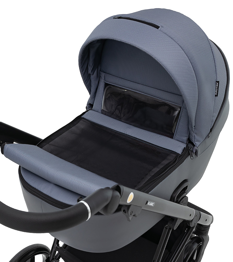 Коляска 2 в 1 Adamex Blanc Lux PS-108 - Зображення 6