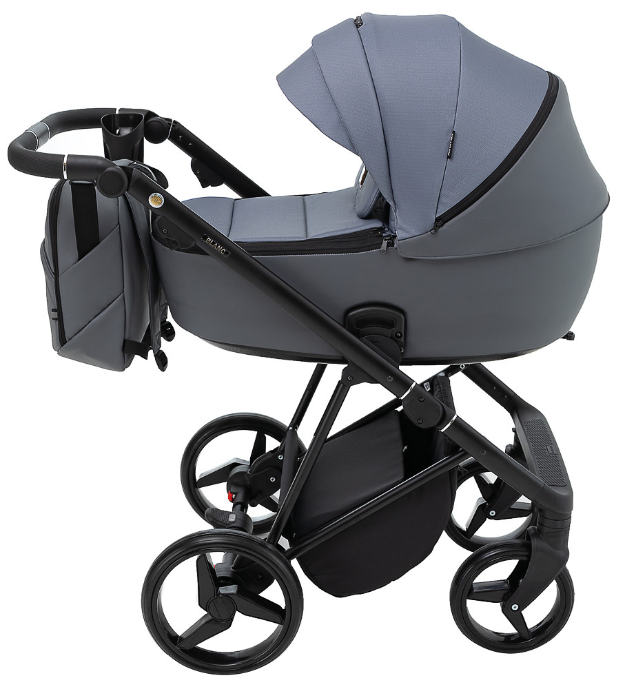 Коляска 2 в 1 Adamex Blanc Lux PS-108 - Зображення 3