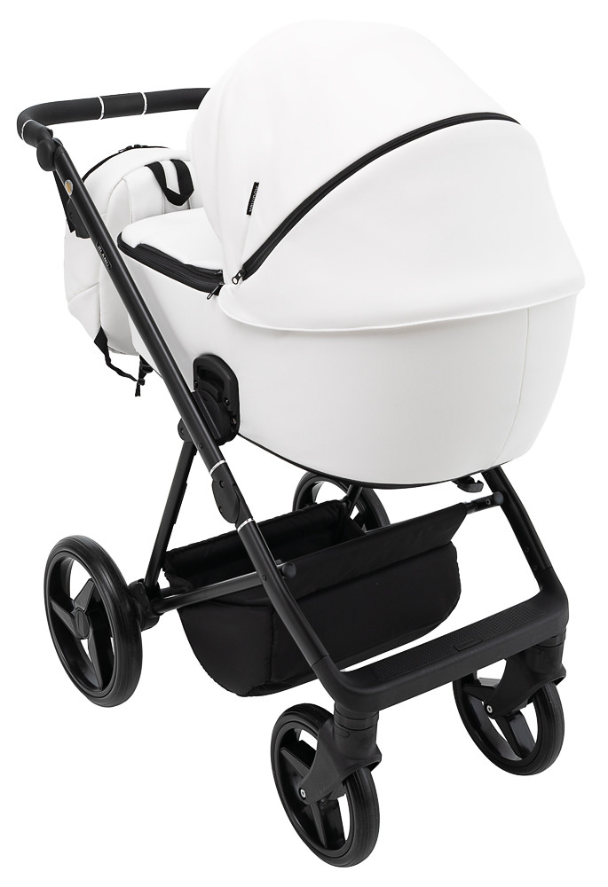 Коляска 2 в 1 Adamex Blanc Eco SA-1 білий - Зображення 4