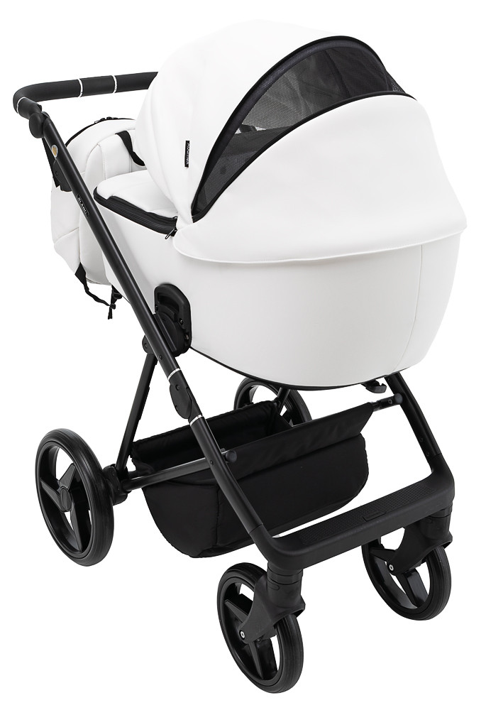 Коляска 2 в 1 Adamex Blanc Eco SA-1 білий - Зображення 5