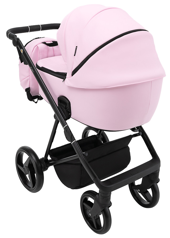 Коляска 2 в 1 Adamex Blanc Eco SA-16 рожевий - Зображення 4