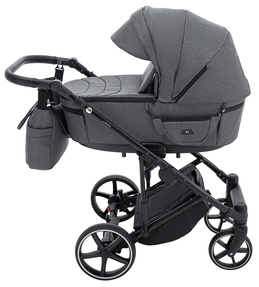 Коляска 2 в 1 Adamex Zico Tip TK-57 графіт - Зображення 3