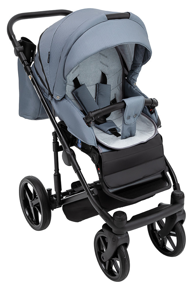 Коляска 2 в 1 Adamex Porto Light Tip TK-60/С темно-сірий - Зображення 7