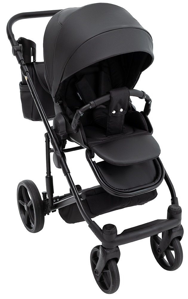 Коляска 2 в 1 Adamex Zico Eco Sa-2 чорний - Зображення 9
