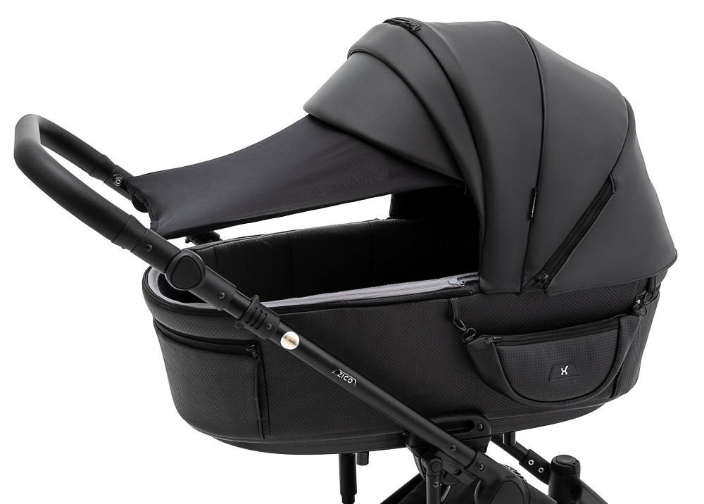 Коляска 2 в 1 Adamex Zico Eco Sa-2 чорний - Зображення 7