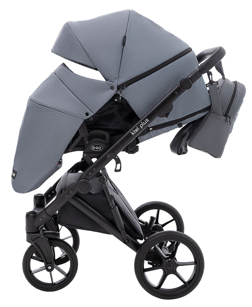 Коляска 2 в 1 Bair Kiwi Plus Soft BKP-218 сірий - Зображення 8