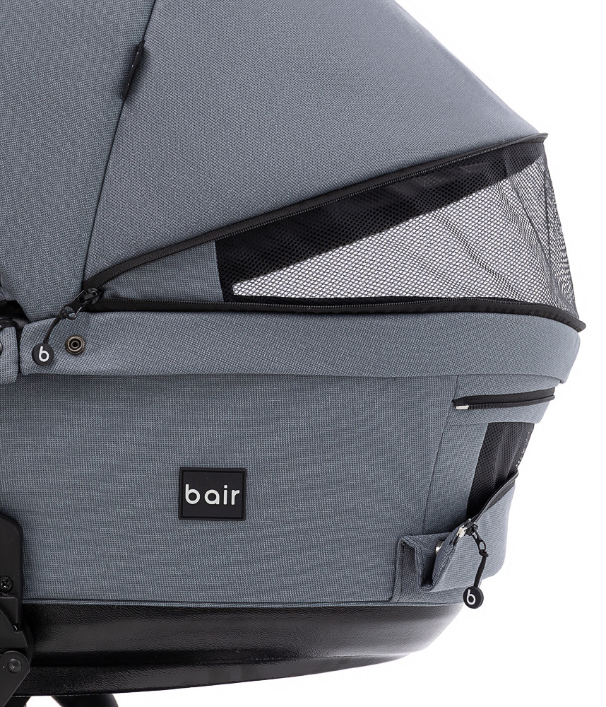 Коляска 2 в 1 Bair Kiwi Plus Soft BKP-218 сірий - Зображення 7