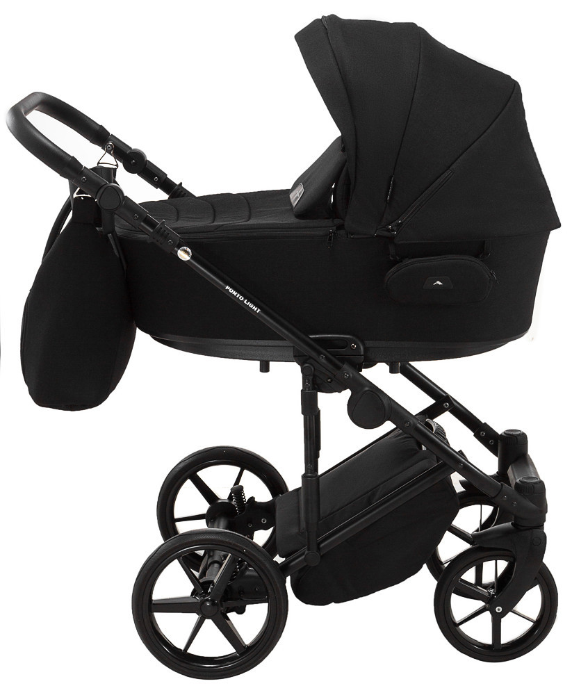 Коляска 2 в 1 Adamex Porto Light Tip TK-53 чорний - Зображення 5