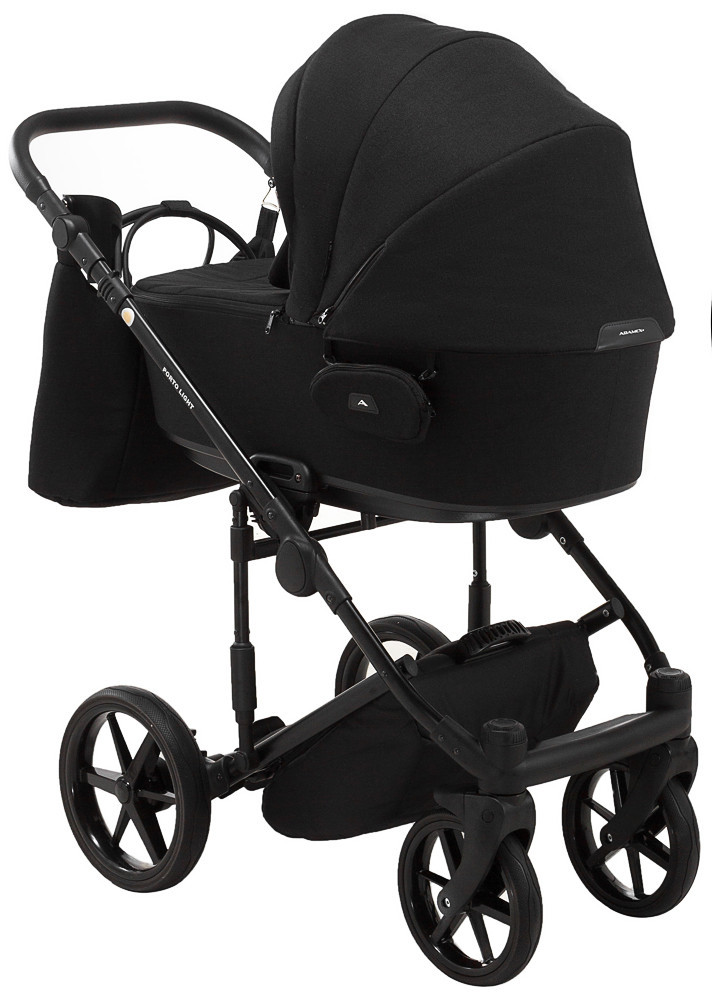 Коляска 2 в 1 Adamex Porto Light Tip TK-53 чорний - Зображення 4