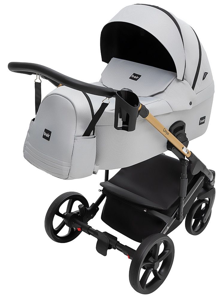 Коляска 2 в 1 Bair Onyx Soft OS-218 сірий - Зображення 2