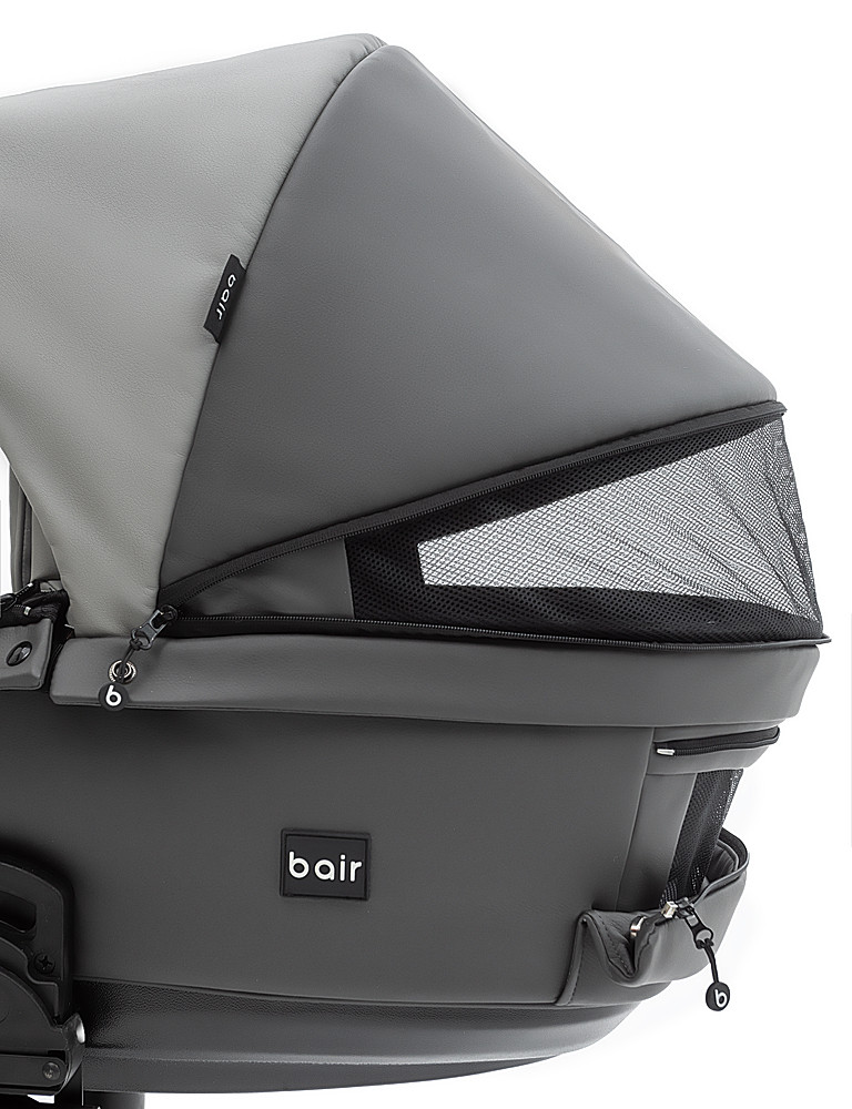 Коляска 2 в 1 для двійні Bair Kiwi DUO ECO BKD-21/15 сірий / графіт - Зображення 8