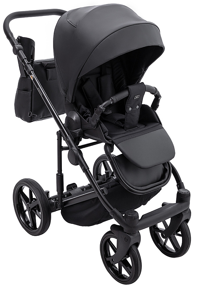 Коляска 2 в 1 Adamex Locco Eco SA-2 чорний - Зображення 8