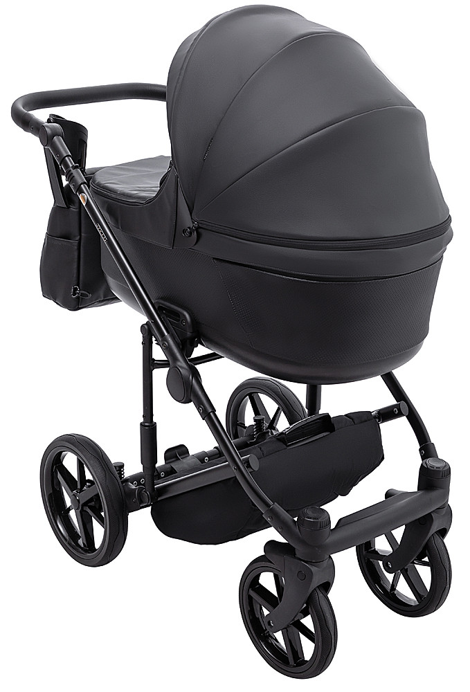 Коляска 2 в 1 Adamex Locco Eco SA-2 чорний - Зображення 5