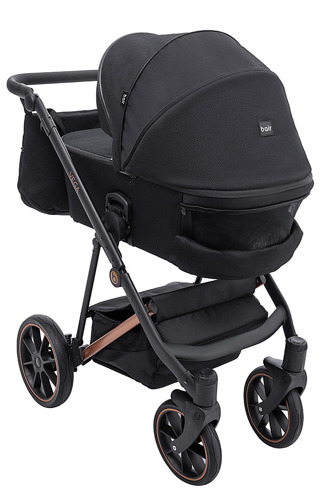 Коляска 2 в 1 Bair Vega Soft VSM-05 black magma чорний - Зображення 5