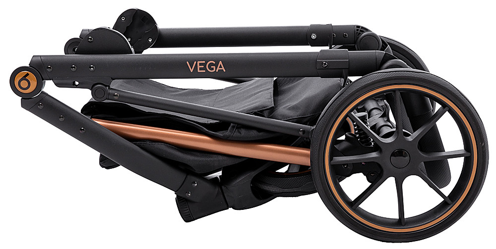 Коляска 2 в 1 Bair Vega Soft VSM-05 black magma чорний - Зображення 9