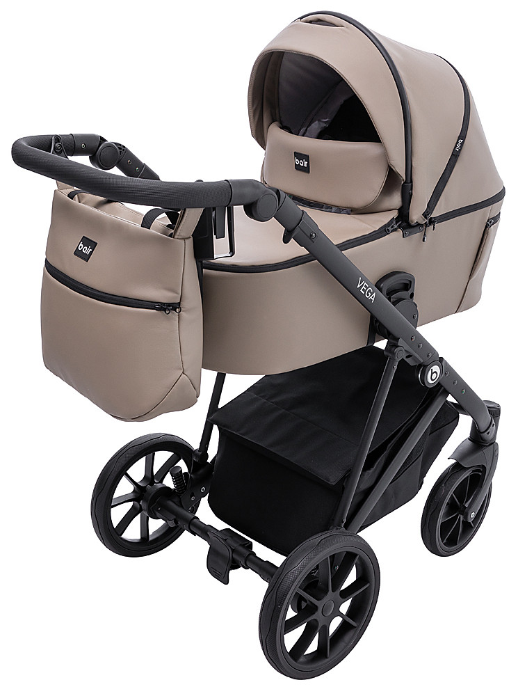 Коляска 2 в 1 Bair Vega ECO VE-04 капучино - Зображення 2