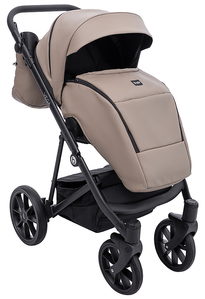 Коляска 2 в 1 Bair Vega ECO VE-04 капучино - Зображення 6