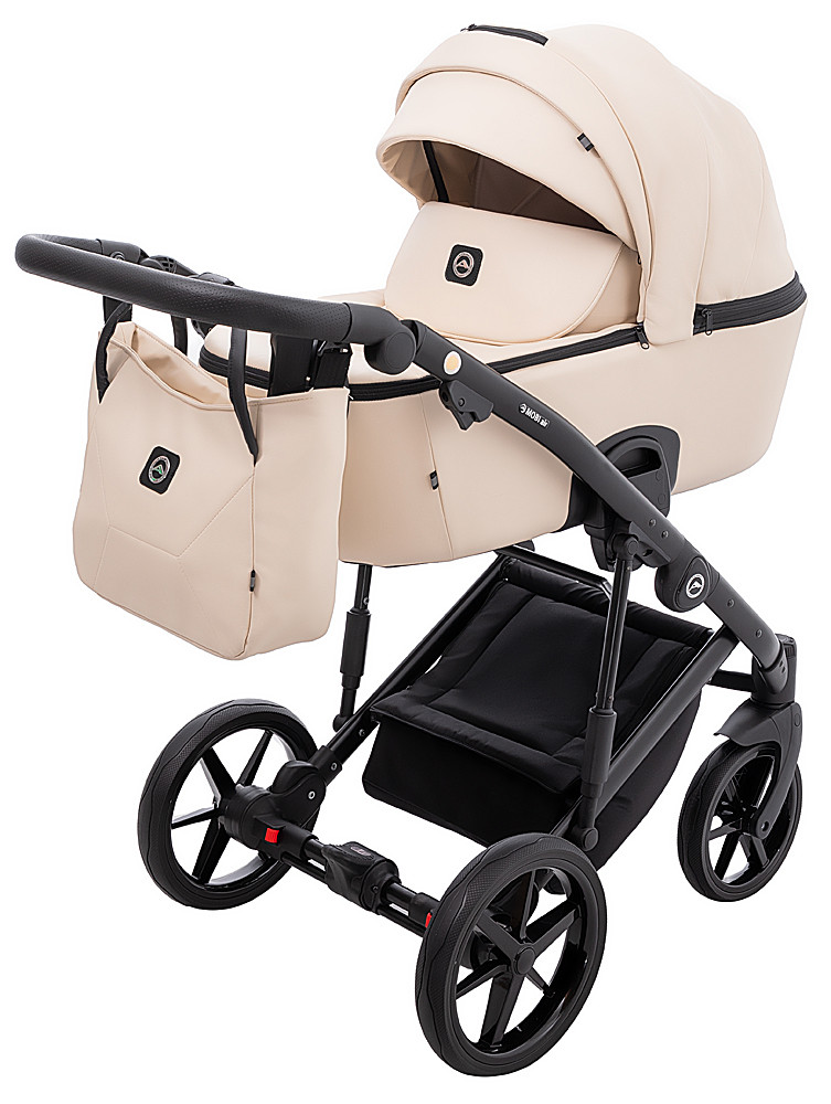 Коляска 2 в 1 Adamex Mobi Air Thermo New ECO SA-8 бежевий - Зображення 2