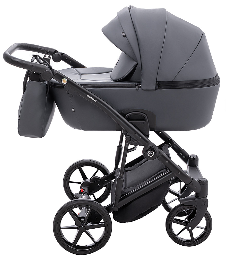 Коляска 2 в 1 Adamex Mobi Air Thermo New ECO SA-5 графіт - Зображення 3