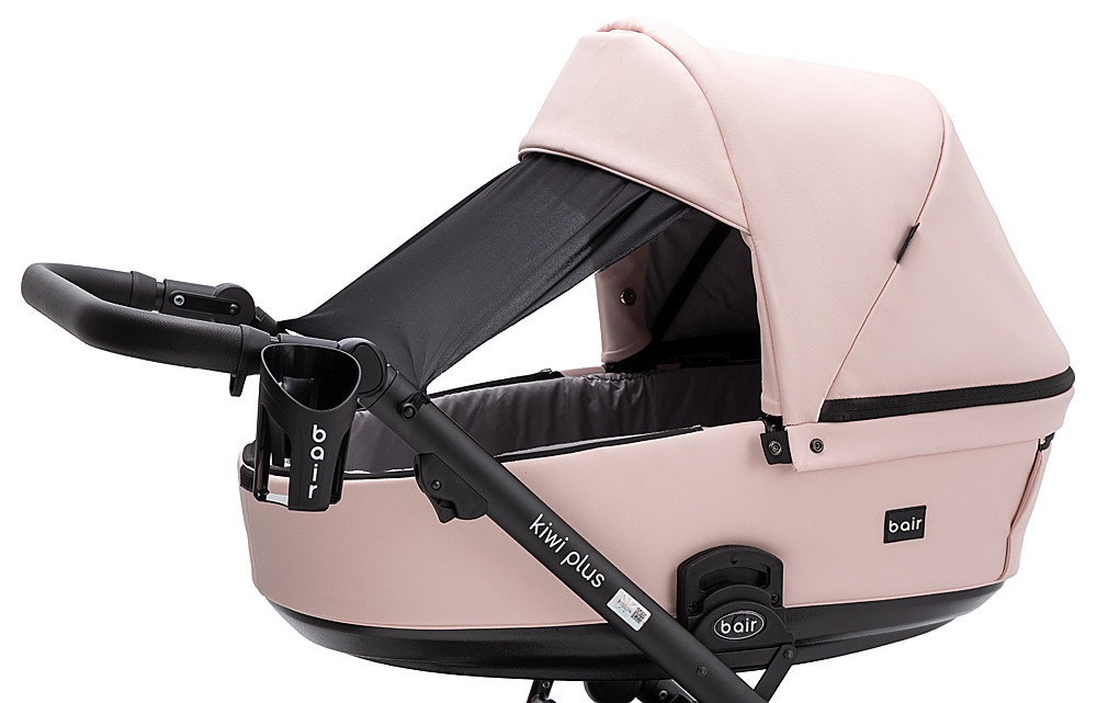 Коляска 2 в 1 Bair Kiwi Plus ECO BKP-28 рожевий пудра - Зображення 7