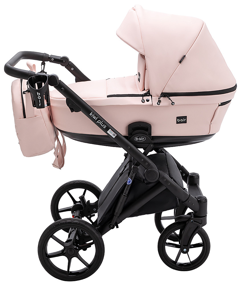 Коляска 2 в 1 Bair Kiwi Plus ECO BKP-28 рожевий пудра - Зображення 3