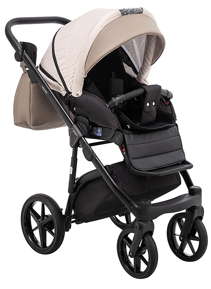 Коляска 2 в 1 Adamex Nola PS-160 бежевий / капучино - Зображення 8