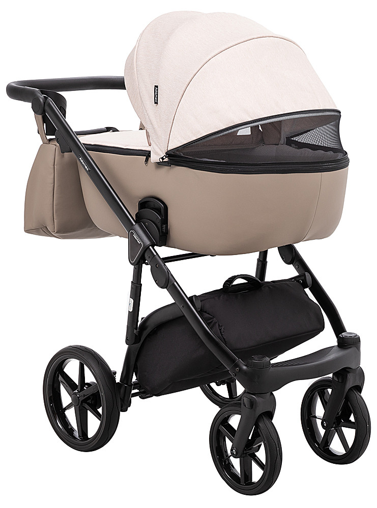 Коляска 2 в 1 Adamex Nola PS-160 бежевий / капучино - Зображення 6