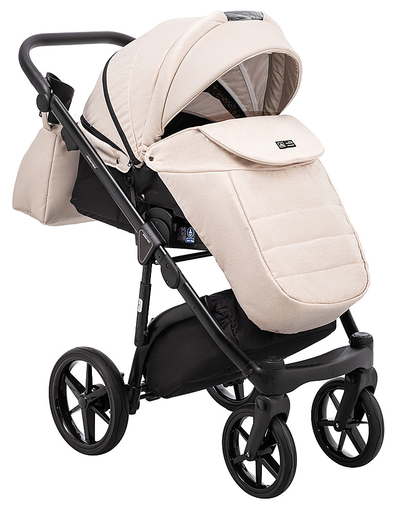 Коляска 2 в 1 Adamex Nola PS-33 світло-бежевий / бежевий - Зображення 7