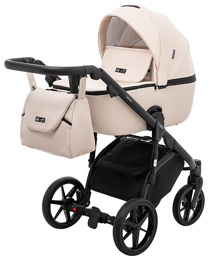 Коляска 2 в 1 Adamex Nola PS-33 світло-бежевий / бежевий - Зображення 2