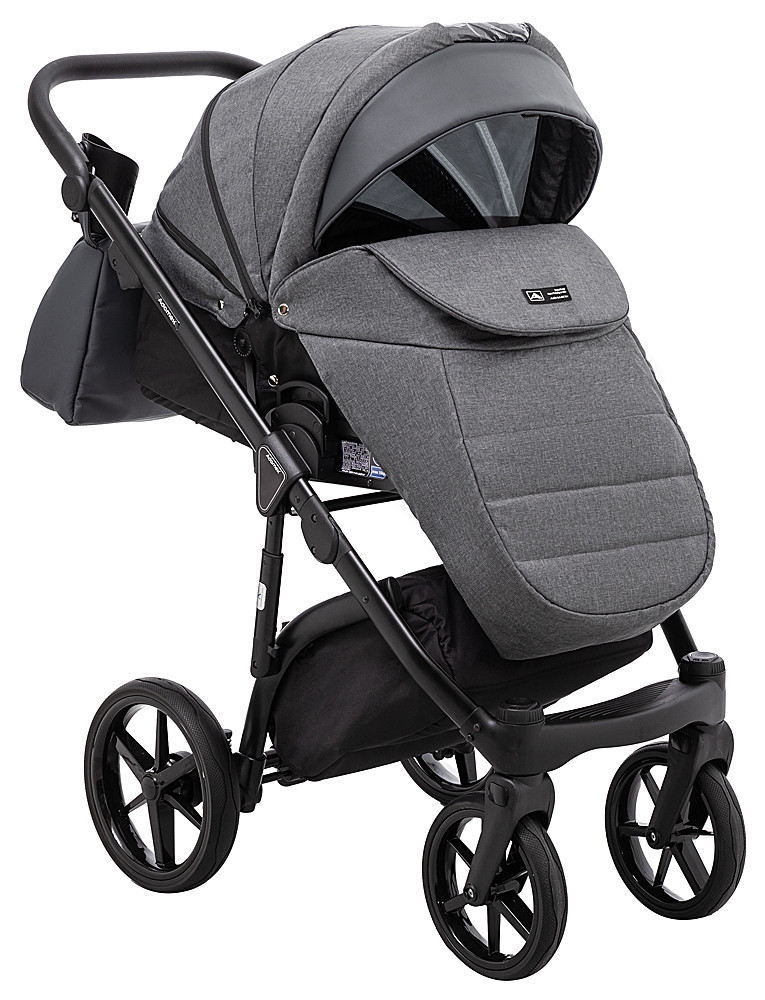 Коляска 2 в 1 Adamex Nola PS-58 графіт - Зображення 7