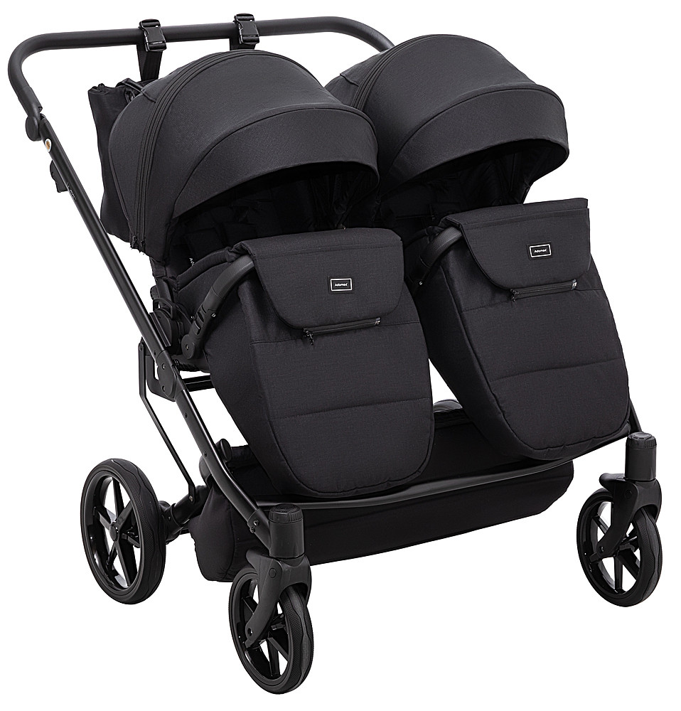 Коляска 2 в 1 для двійні Adamex Leo Duo Tip TK-53 чорний - Зображення 7