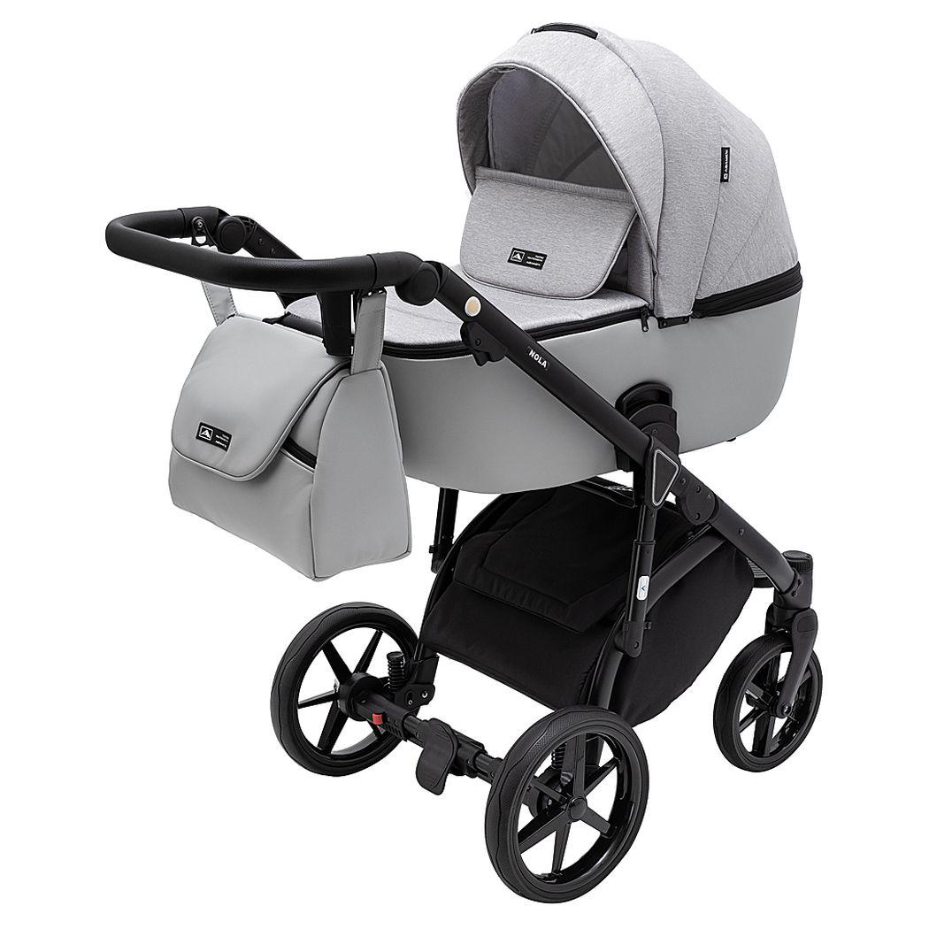 Коляска 2 в 1 Adamex Nola PS-46 світло-сірий - Зображення 2