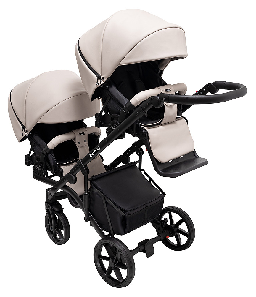 Коляска 2 в 1 для двійні Bair Kiwi DUO ECO BKD-33-1 капучино - Зображення 9