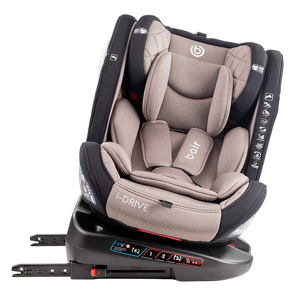 Автокрісло Bair i-Drive 360 Iso-fix BG-03 greige - Зображення 5
