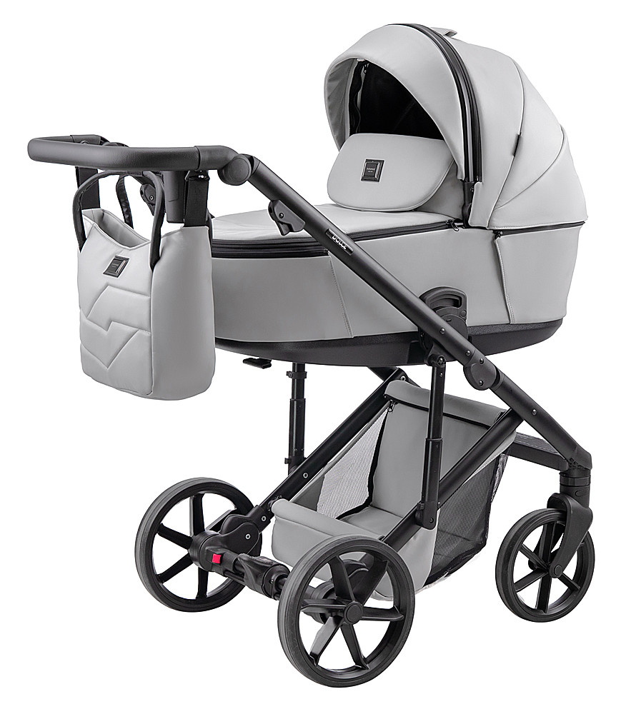 Коляска 2 в 1 Adamex Dolce Eco SA-3 світло-сірий - Зображення 2