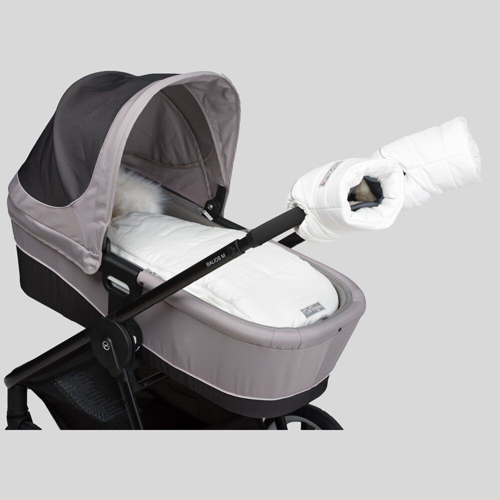 Baby XS на натуральній овчині Білий - Зображення 3